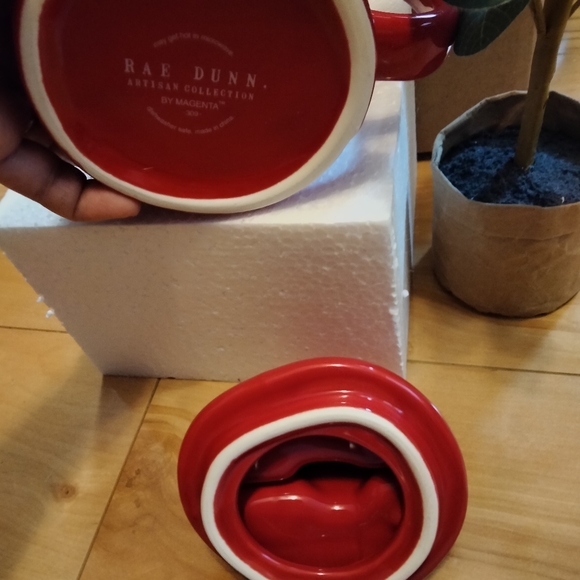 NEW Rae Dunn 'Beleaf in yourself'  Mug with a leaf design Topper - Picture 4 of 6